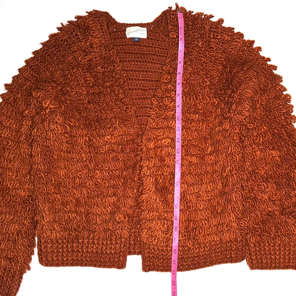 Universal Thread Rust Orange Hand Crochet Loop Kn… - image 10